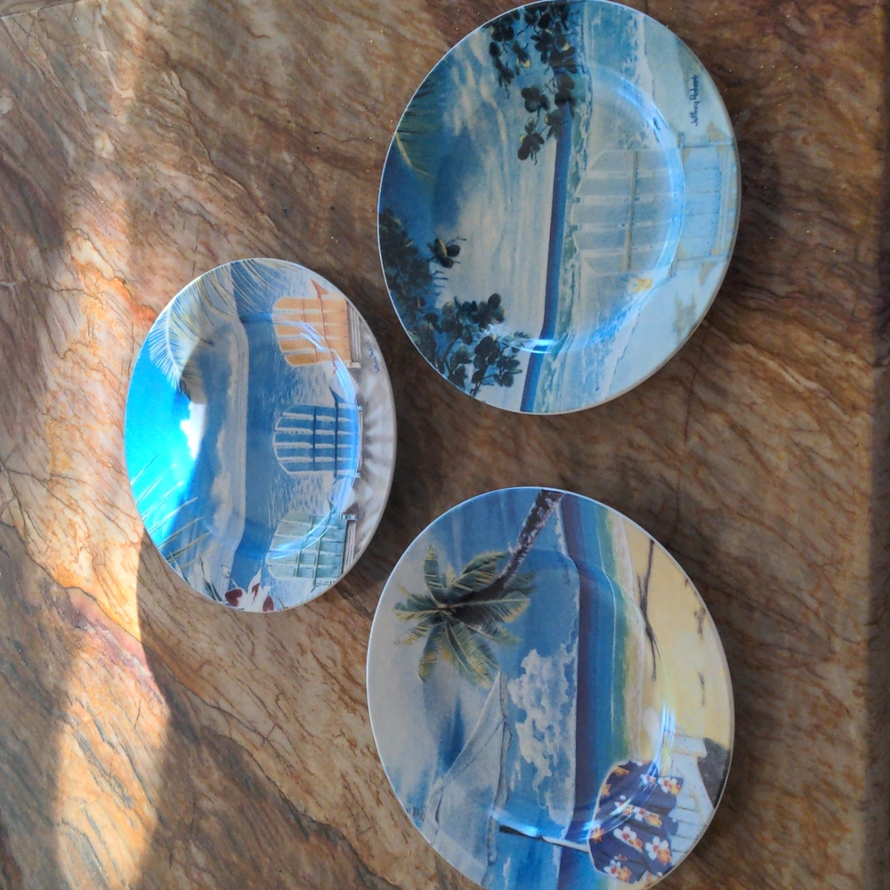 Summertime Salad Plates dishes